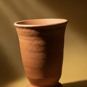 The Earth-Born Terracotta Tumbler – Hand-Thrown Clay Drinkware