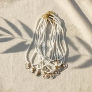Scallop Bead Necklace