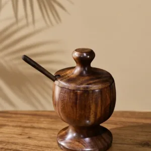 Ebony Grain Salt-Cellar