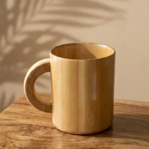 Sun-Kissed Wood Mug