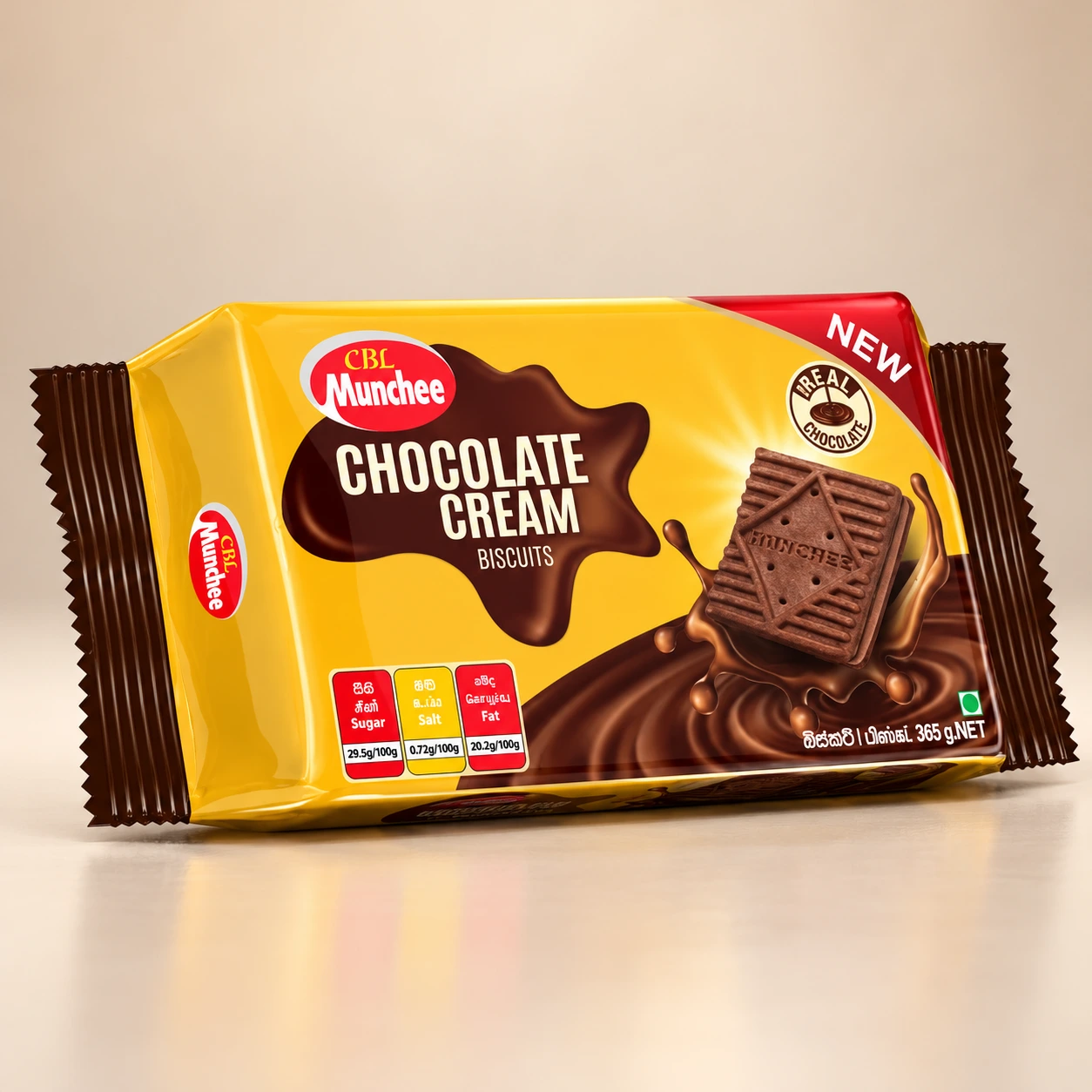 MUNCHEE CHOCOLATE CREAM - 365G MUNCHEE CHOCOLATE CREAM 365G