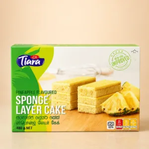 Tiara Pine apple Flavoured Sponge Layer Cake