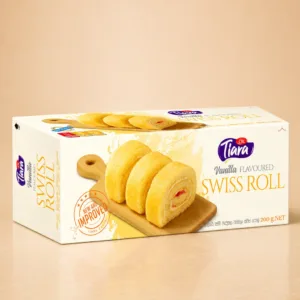 Tiara Vanilla Flavoured Swiss Roll