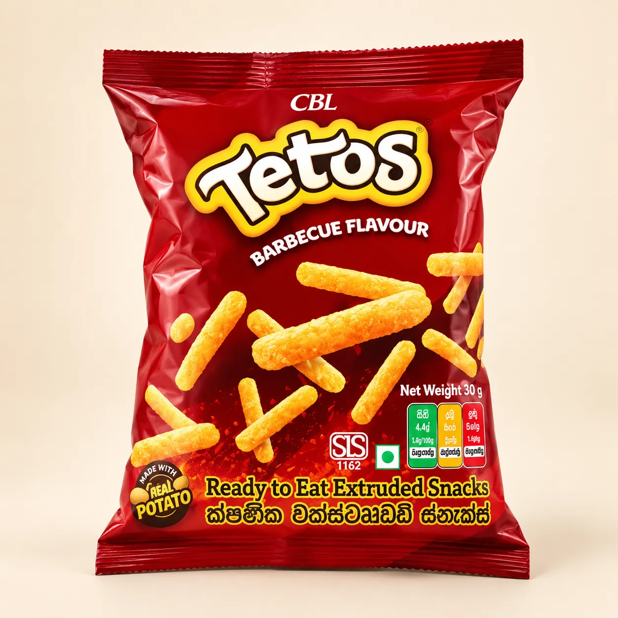 CBL RAMBA TETOS BBQ FLAVOURED - 20G CBL RAMBA TETOS BBQ FLAVOURED 20G
